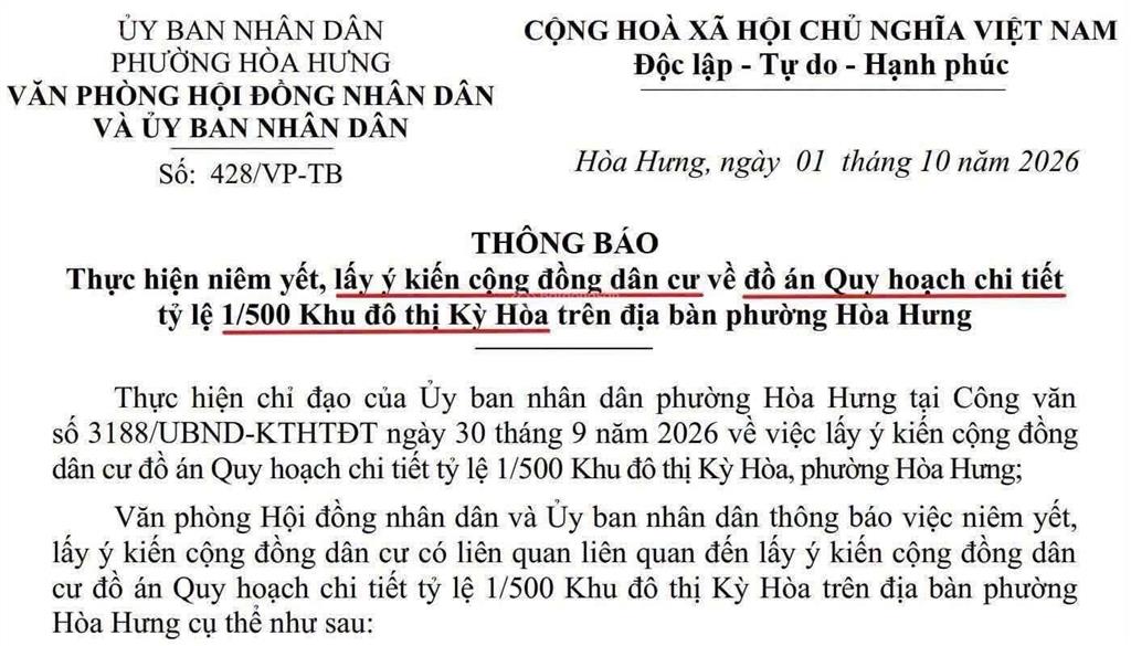 Siêu phẩm biểu tượng mới tại trung tâm quận 10 vinhomes kỳ hòa