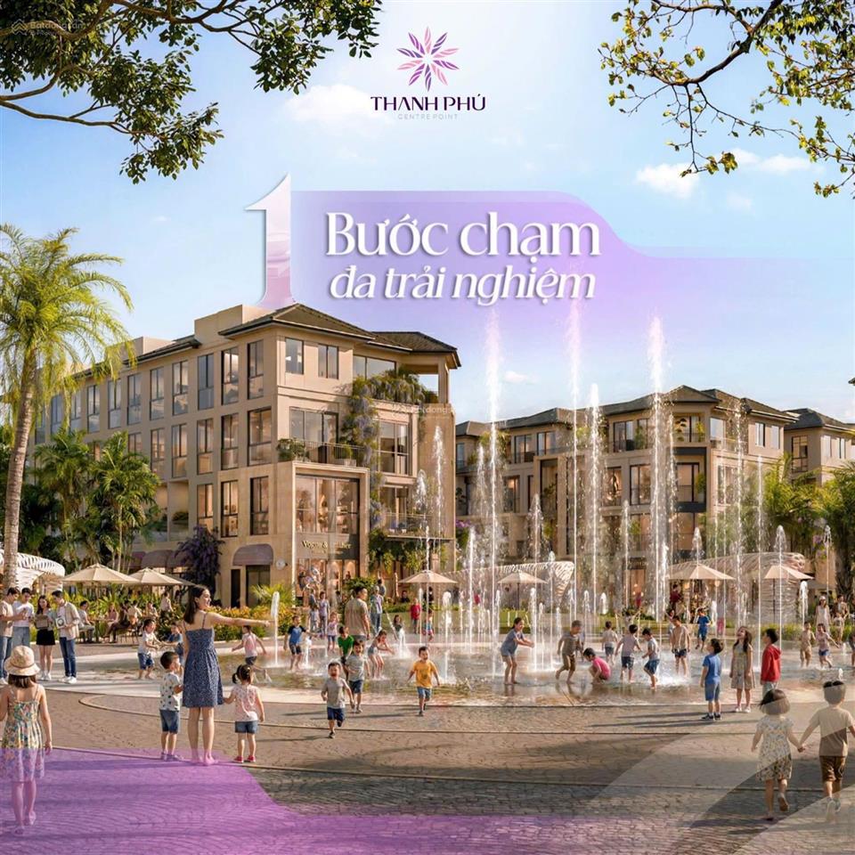 Bán nhà phố thanh phú centre point bến lức (chủ đầu tư bim land)  đợt 1 giá cđt, hỗ trợ ls 0% 24th