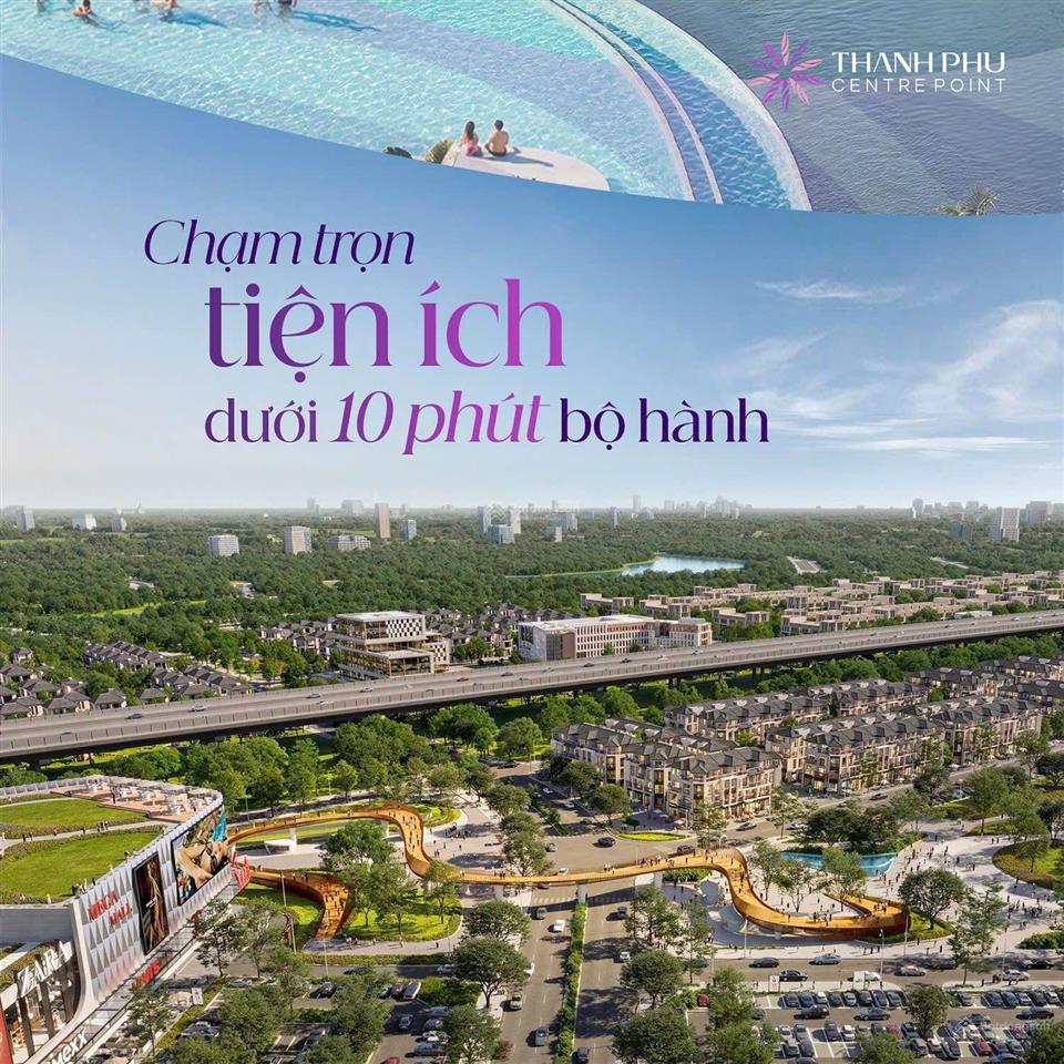 Bán nhà phố thanh phú centre point bến lức (chủ đầu tư bim land)  đợt 1 giá cđt, hỗ trợ ls 0% 24th