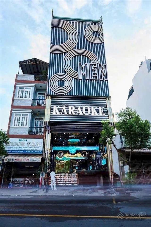 Toà nhà mt vườn lài 8x21m nở hậu nhẹ, hầm 5 tầng thang máy. vị trí đẹp ngay ngã 4 nguyễn xuân khoát