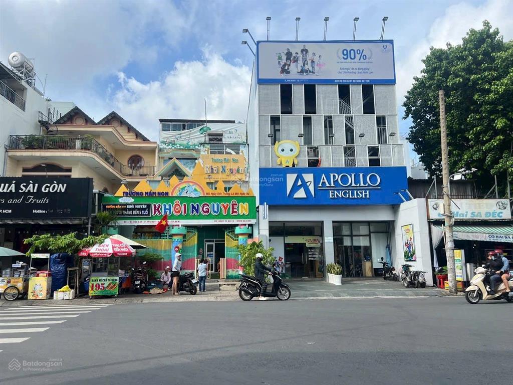 Toà nhà mt vườn lài 8x21m nở hậu nhẹ, hầm 5 tầng thang máy. vị trí đẹp ngay ngã 4 nguyễn xuân khoát