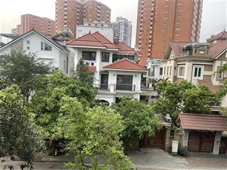 Bán biệt thự đơn lập nghĩa đô cầu giấy 302m2 giá 145 tỷ gần khu starlake gần công viên