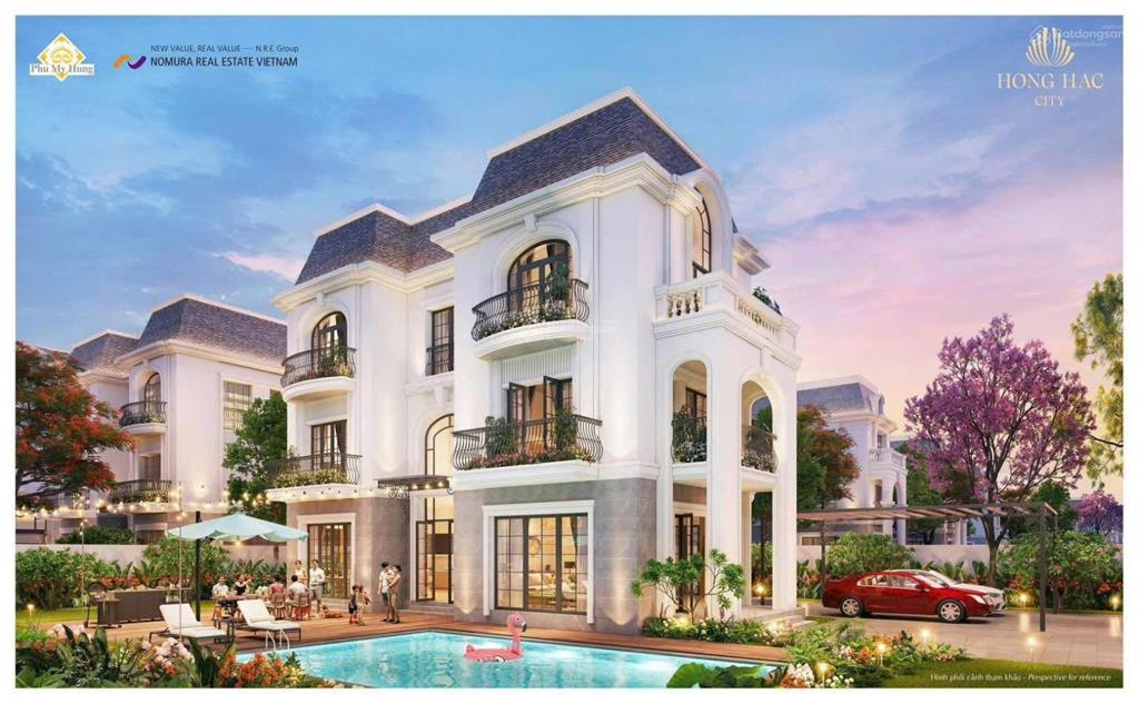 Bán suất ngoại giao biệt thự đơn lập hồng hạc city phú mỹ hưng 34 tỷ 300m2