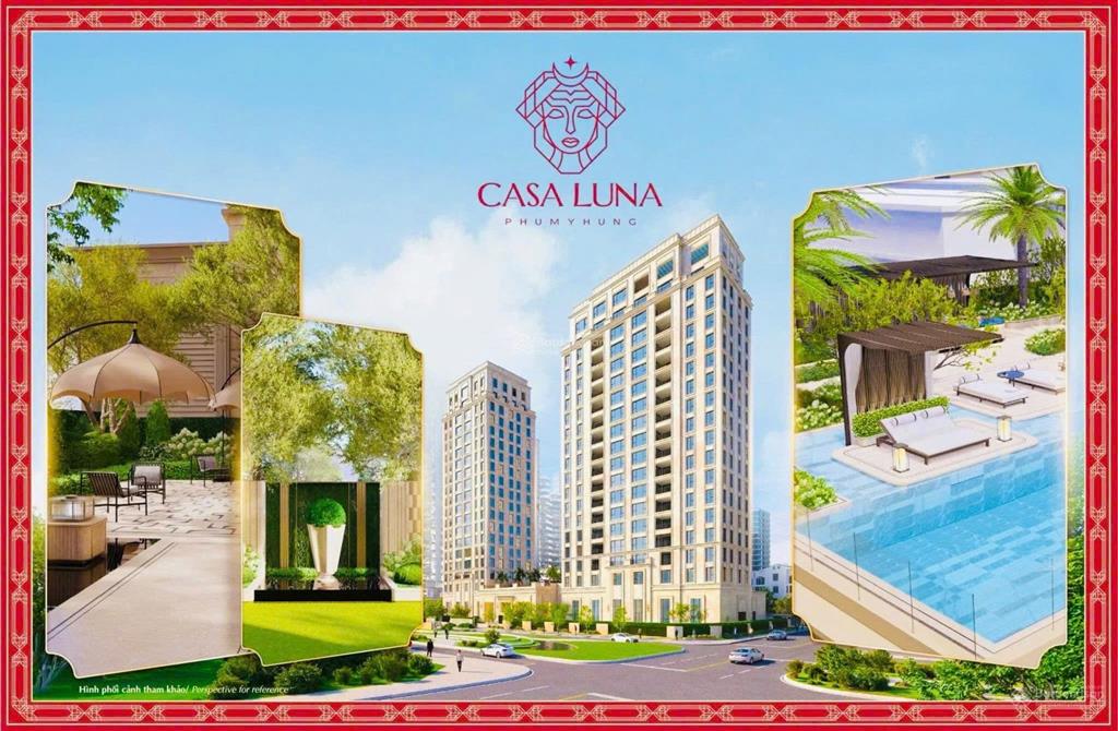 Bán căn hộ casa luna view hồ bán nguyệt quận 7 phú mỹ hưng 90,387 tỷ căn 274,82m2