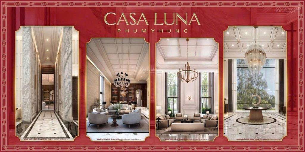 Bán căn hộ casa luna view hồ bán nguyệt quận 7 phú mỹ hưng 90,387 tỷ căn 274,82m2