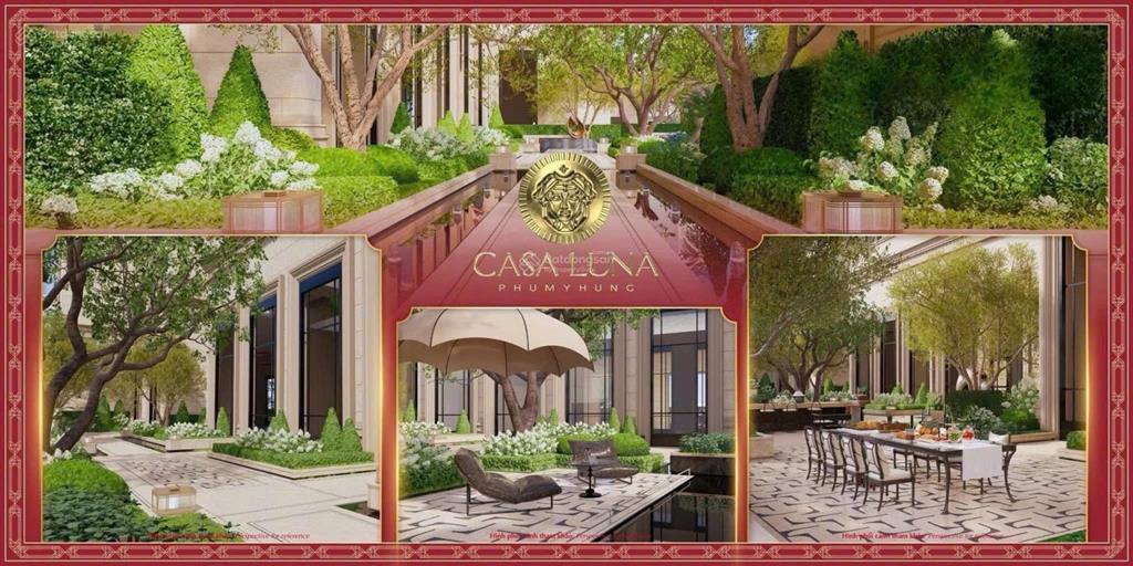 Bán căn hộ casa luna view hồ bán nguyệt quận 7 phú mỹ hưng 90,387 tỷ căn 274,82m2