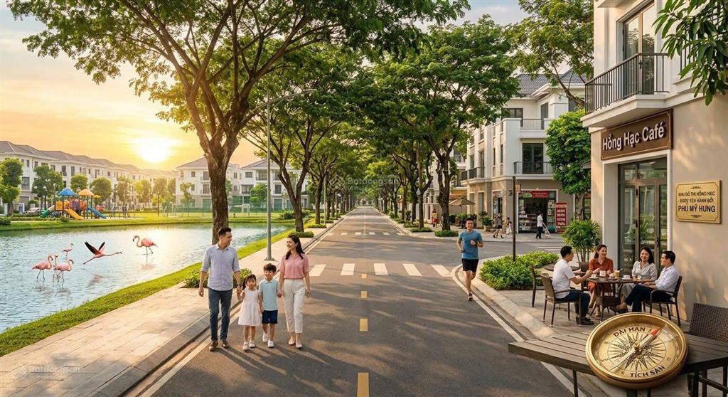 Bán suất ngoại giao căn nhà vườn hồng hạc city phú mỹ hưng 13,38 tỷ 111m2 sổ đỏ lâu dài