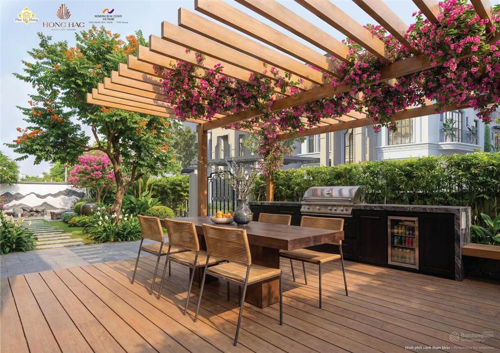 Bán suất ngoại giao biệt thự đơn lập hồng hạc city 277,5 m2 giá 27,6 tỷ ký trực tiếp phú mỹ hưng