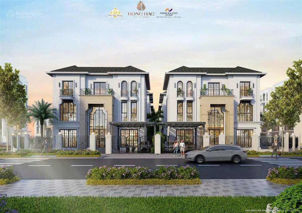Bán suất ngoại giao biệt thự đơn lập hồng hạc city 277,5 m2 giá 27,6 tỷ ký trực tiếp phú mỹ hưng