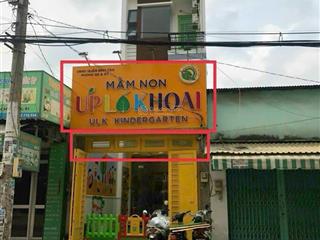 Bán nhà 3.5 tầng mặt tiền liên khu 4m ngang 4m x 24m