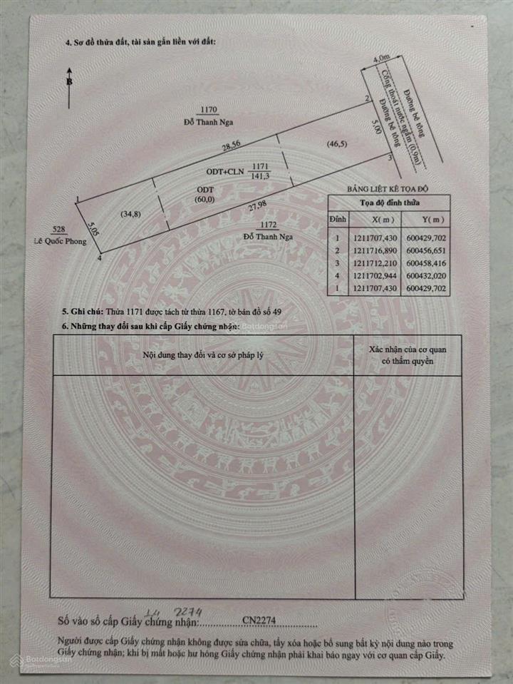 Bán nhà gần nhà thờ bà lụa mới xây 140m2, giá 3 tỷ 100 triệu