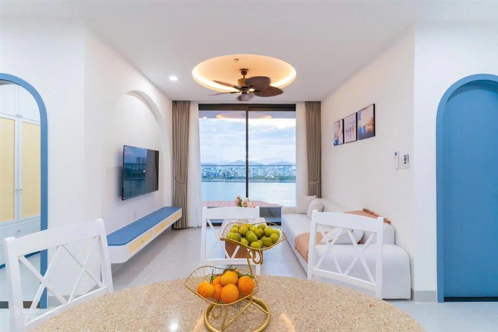 Cho thuê căn hộ 3pn sun ponte residence tòa t1, 92m2, view sông, full nội thất