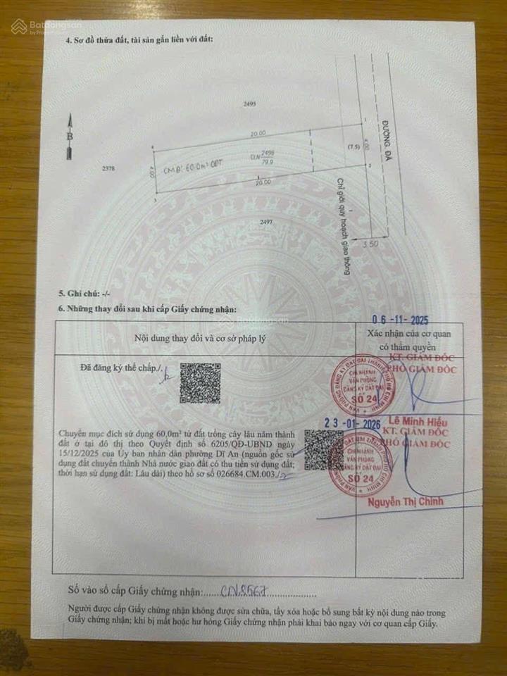 Đất dĩ an giá rẻ gần vimcom 550 dĩ an tphcm