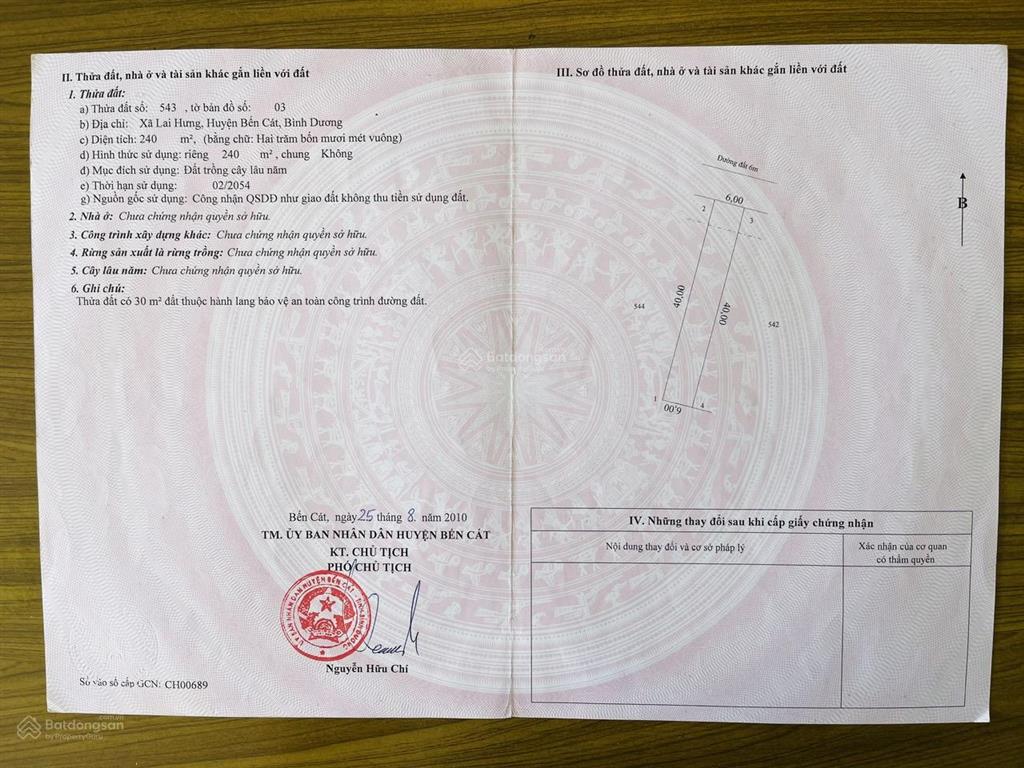Bán đất có nhà và nhà trọ sát trung tâm bàu bàng, tphcm  0982 070 *** (hương)