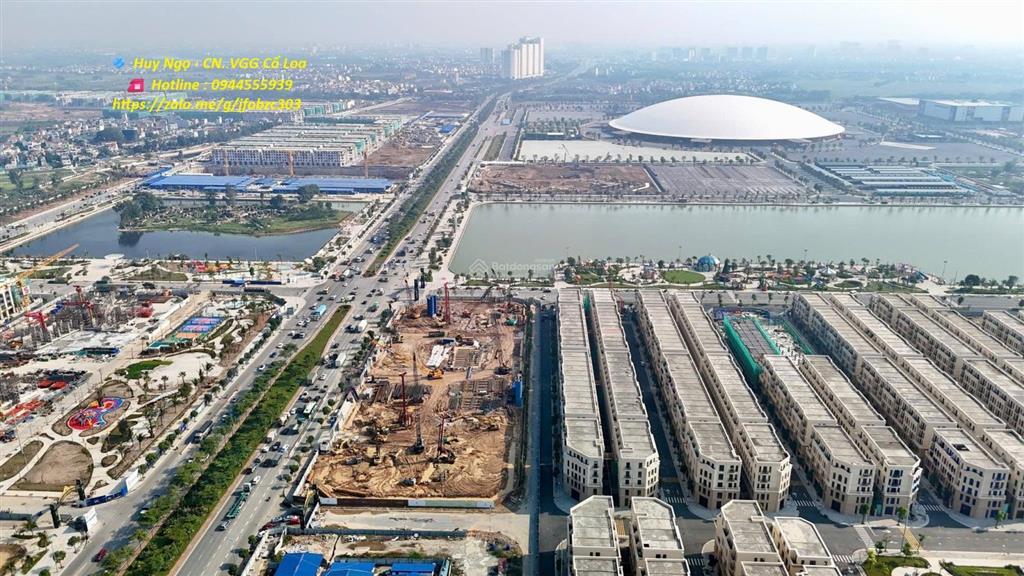 Hàng hiếm liền kề lô góc khu ngôi sao, vinhomes global gate để ở hay kinh doanh đều thuận lợi