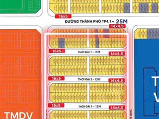 Bán liền kề thời đại thịnh vượng, 63m2, giá 19 tỷ bao phí