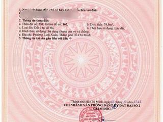Chính chủ cần bán gấp nền đất có sổ riêng sẵn ngay cổng trường học xuân hiệp linh xuân tphcm
