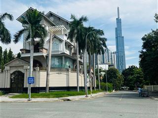 Bán biệt thự view lm81 khu thủ đức house, p. bình an, quận 2, dt 7m5x20m cn 150m2 hầm 3t, 37tỷ tl