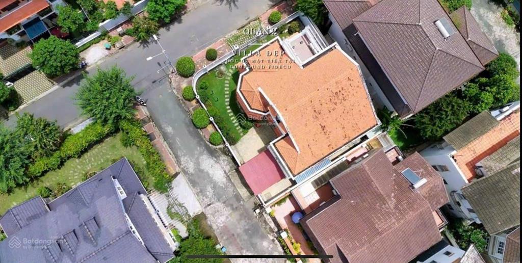 Chính chủ bán biệt thự 2mt compound fideco thảo điền, q2, dt (18x22m)368m² trệt 2 lầu. giá 89 tỷ.