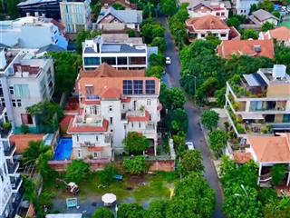 Bán đất view sông góc 2mt khu compound fideco  14 thảo điền, dt 23mx16,5m cn 503m giá 165 tỷ tl