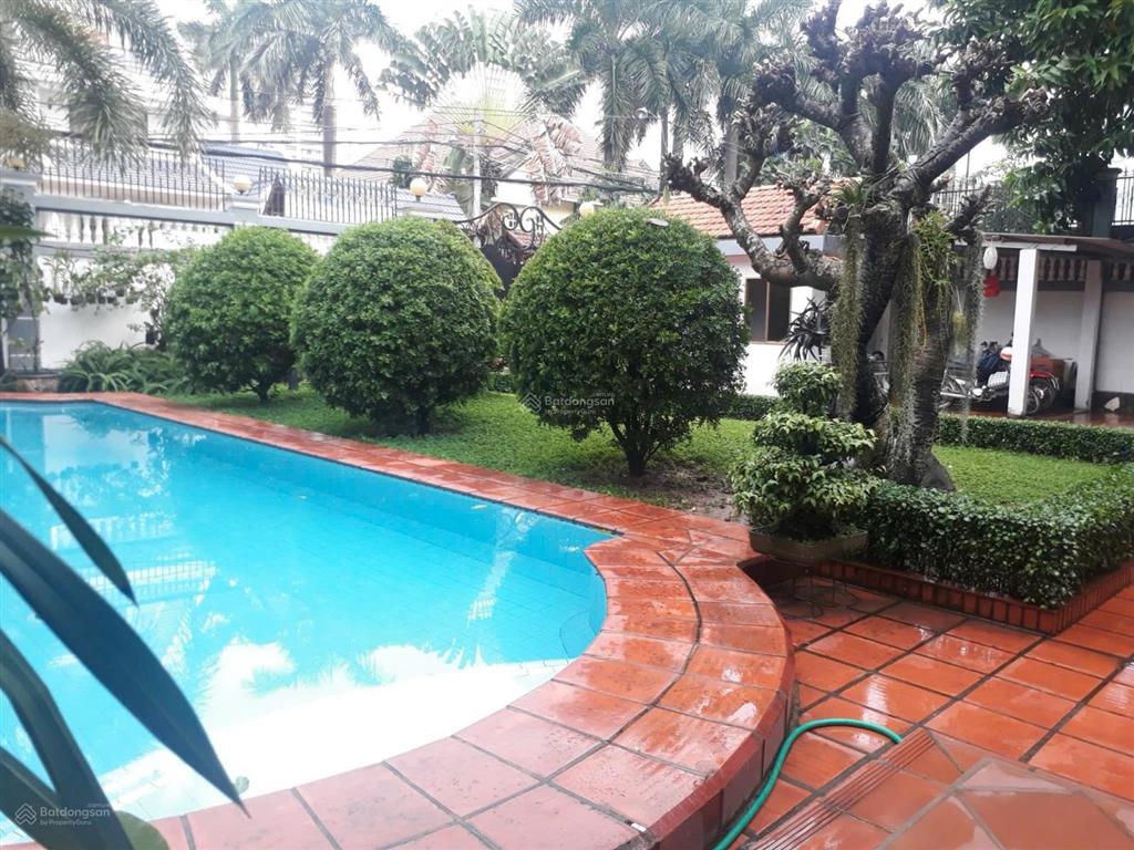 Bán biệt thự mặt tiền ngay ngô quang huy  thảo điền  q2, dt 18x37m cn 686m giá 115tỷ tl