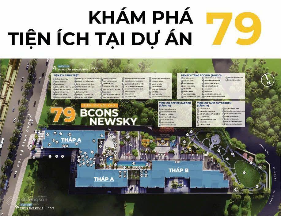 Bcons new sky mặt tiền quốc lộ 13, metro dưới chân nhà thanh toán chỉ 200 triệu