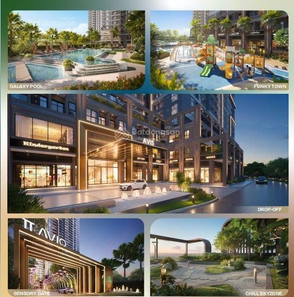 Căn hộ tháp avis 1 phòng ngủ 42m2 chỉ 1.65 tỉ ưu đãi phí quản lý