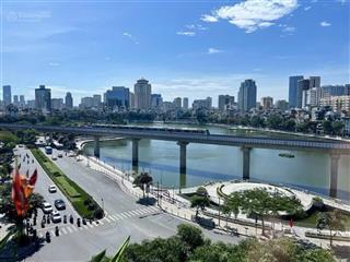 Bán nhà phân lô, oto tránh, vỉa hè, view hồ hoàng cầu. 2 thoáng trước sau. dt 155m2 x mt 7.2m. 95ty