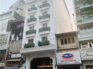 Nhà đẹp lý thường kiệt 9 tầng mặt tiền 6m 95 tỷ tòa mới gpxd pccc đủ 2 thoáng