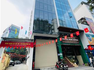 Phố khâm thiên lô góc 2 mặt 7 tầng 105m2 56 tỷ nhà đẹp quy hoạch ổn định