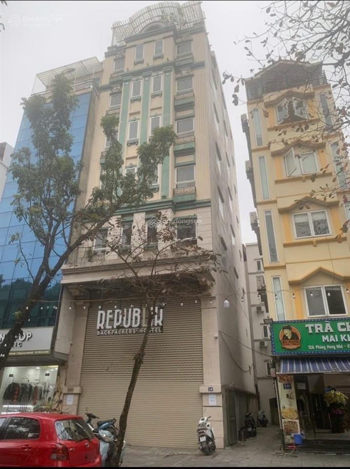 Tài sản bền vững măt tiền 7m chợ hàng da 7 tầng ( 2 hầm ) 150 tỷ pccc, gpxd đủ