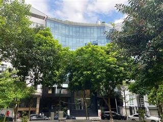 Building văn phòng 9 tầng 5500m2 sàn trần thái tông thổ cư sổ hoàn công 385 tỷ
