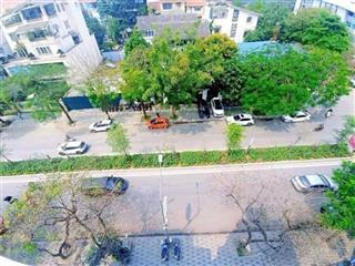 Mặt phố lạc long quân mặt tiền 9m 55 tỷ 90m2 vỉa hè rộng đoạn đẹp