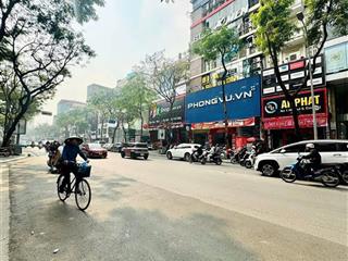 Mặt phố thái hà 205m2 6 tầng thang máy mặt tiền rộng , đẹp dòng tiền 300tr/th