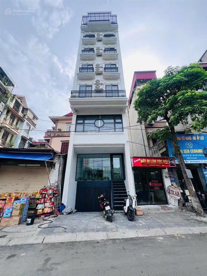Mặt phố nguyễn đình hoàn 9 tầng 1 hầm 55 tỷ apartment dòng tiền 200tr/th