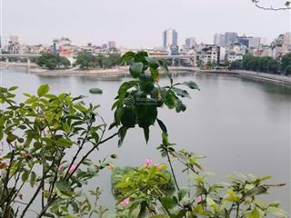 Mặt phố mai anh tuấn view hồ hoàng cầu, 50m2, 5 tầng, 22.5 tỷ vị trí đẹp ổn định