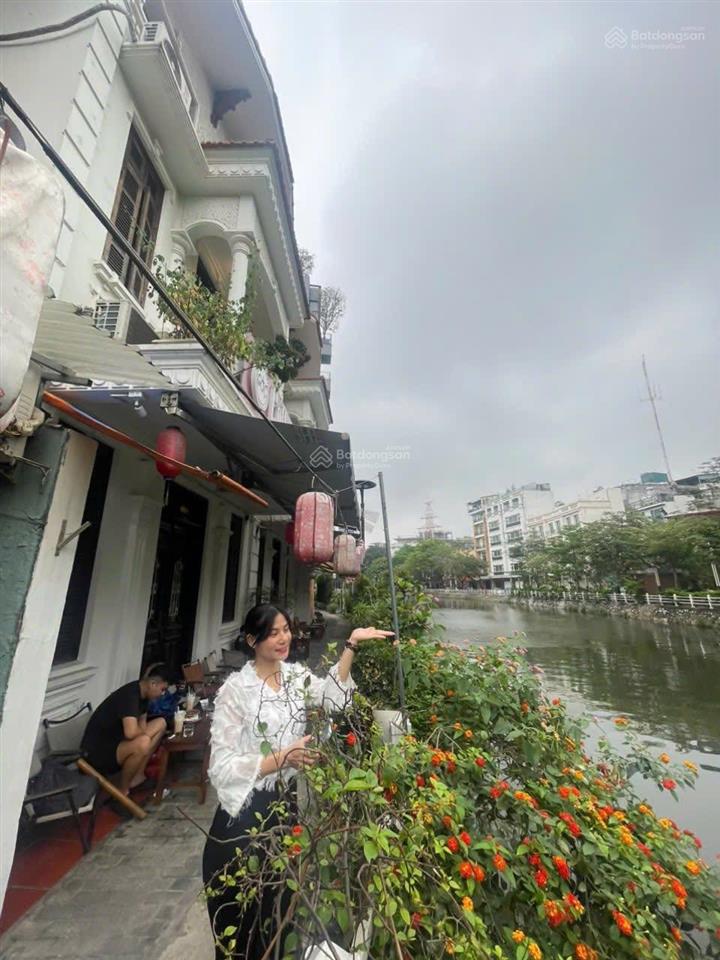 Hồ trúc bạch view hồ 106m2 mặt tiền 6.5m 70 tỷ  2 mặt trước sau