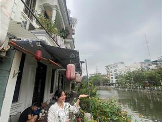 Hồ trúc bạch view hồ 106m2 mặt tiền 6.5m 70 tỷ  2 mặt trước sau