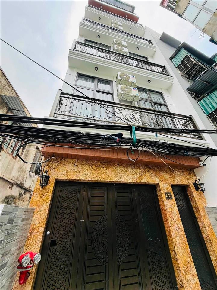 Apartment thanh nhàn 90m2 6 tầng ngõ ba gác thẳng tắp 20m ra phố 25 tỷ pccc đủ