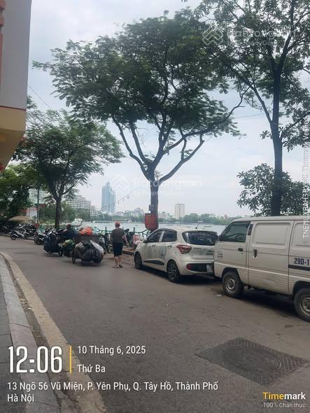 Mặt hồ tây yên hoa 70m2 mặt tiền gần 5m 48 tỷ view đẹp vỉa hè ở + kinh doanh