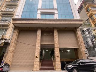 Tòa văn phòng mặt phố nguyễn văn huyên 400m2 11 tầng 2 hầm pccc gpxd đầy đủ