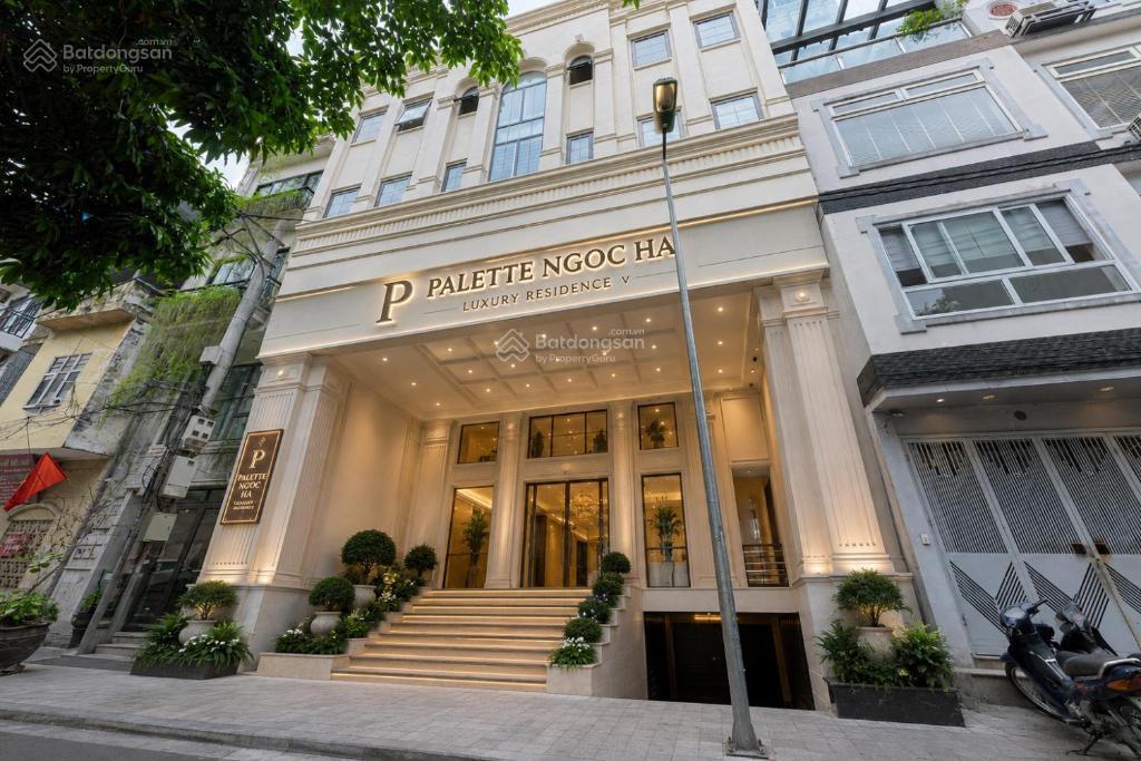 Hotel & apartment ngọc hà 300m2 8 tầng 150 tỷ dòng tiền 400tr/th đường rộng 1015m