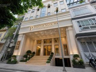 Hotel & apartment ngọc hà 300m2 8 tầng 150 tỷ dòng tiền 400tr/th đường rộng 1015m