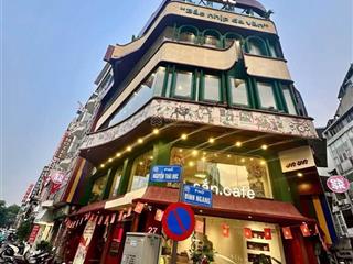 Lô góc hai mặt phố nguyễn hữu huân 5,5 tầng thang máy 70 tỷ