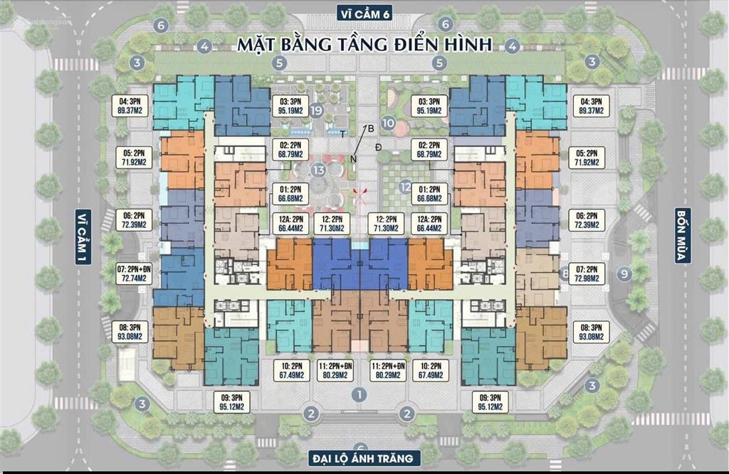 Chính chủ bán căn hộ 80m2, view hồ triệu đô vĩnh viễn, ko ảnh hưởng gì nữa. nhà sạch đẹp.