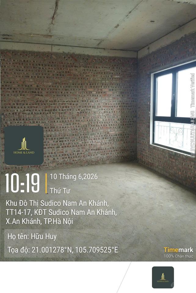 Cho thuê liền kề nam an khánh dt 145m2 nhà thô giá thuê 8tr/th