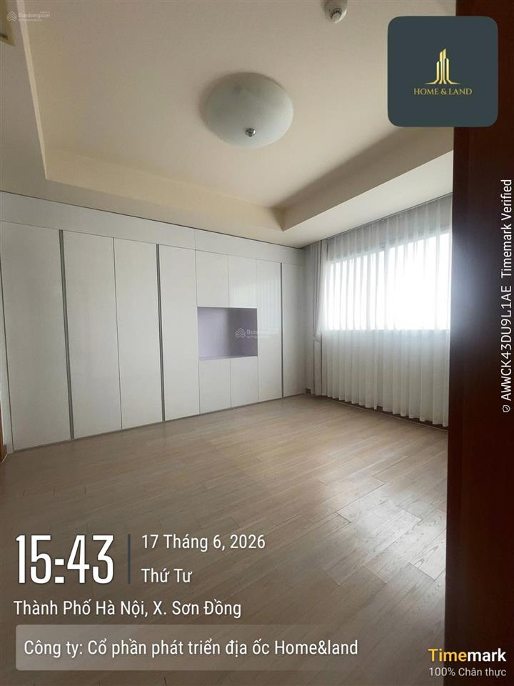 Cho thuê căn hộ 128m2 view biệt thự đẹp giá 14tr/ tháng