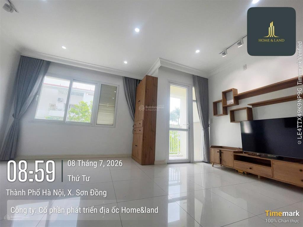 Cho thuê liền kề splendora full nội thất nhà đẹp, trống sẵn
