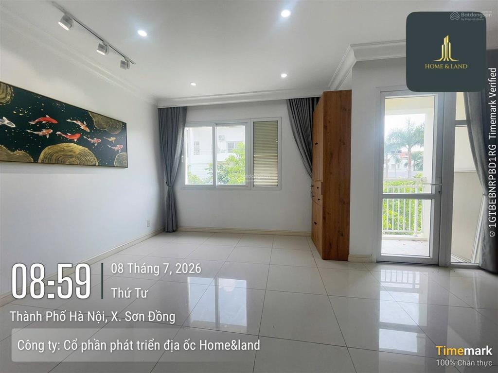 Cho thuê liền kề splendora full nội thất nhà đẹp, trống sẵn