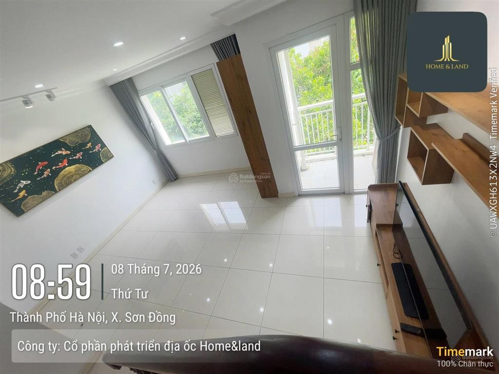 Cho thuê liền kề splendora full nội thất nhà đẹp, trống sẵn